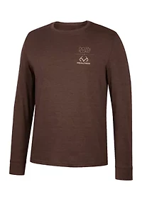 X RealTree Big & Tall Long Sleeve Antler Graphic T-Shirt