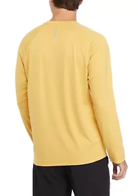 Long Sleeve Thermal Henley Shirt