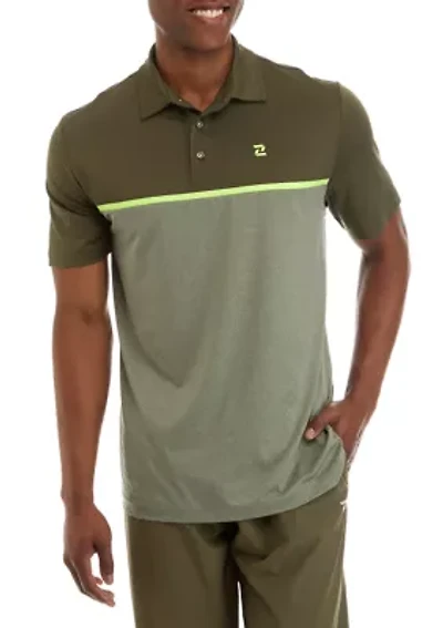 Color Block Performance Polo