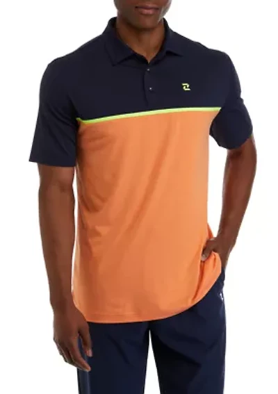 Color Block Performance Polo