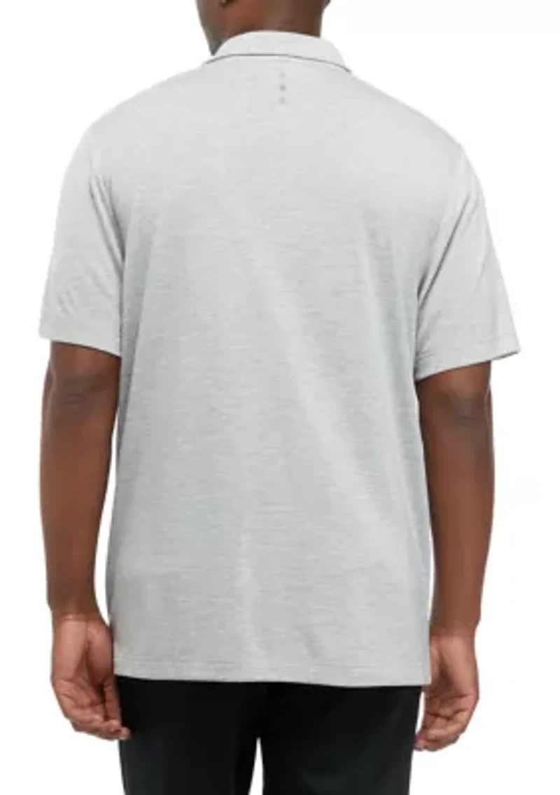 Short Sleeve Brushed Polo Shirt