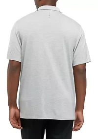 Short Sleeve Brushed Polo Shirt