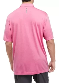 Big & Tall Short Sleeve Brushed Polo Shirt