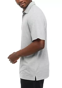 Short Sleeve Brushed Polo Shirt