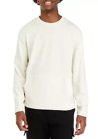 Textured Crew Neck Shirt