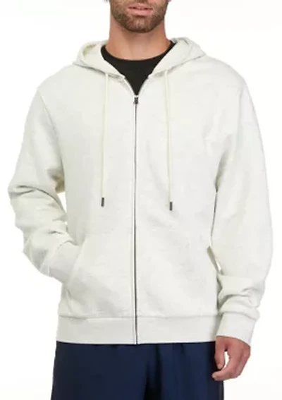 Fleece Zip-Front Hoodie