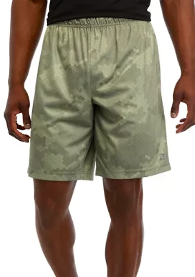 Printed Polyester Shorts