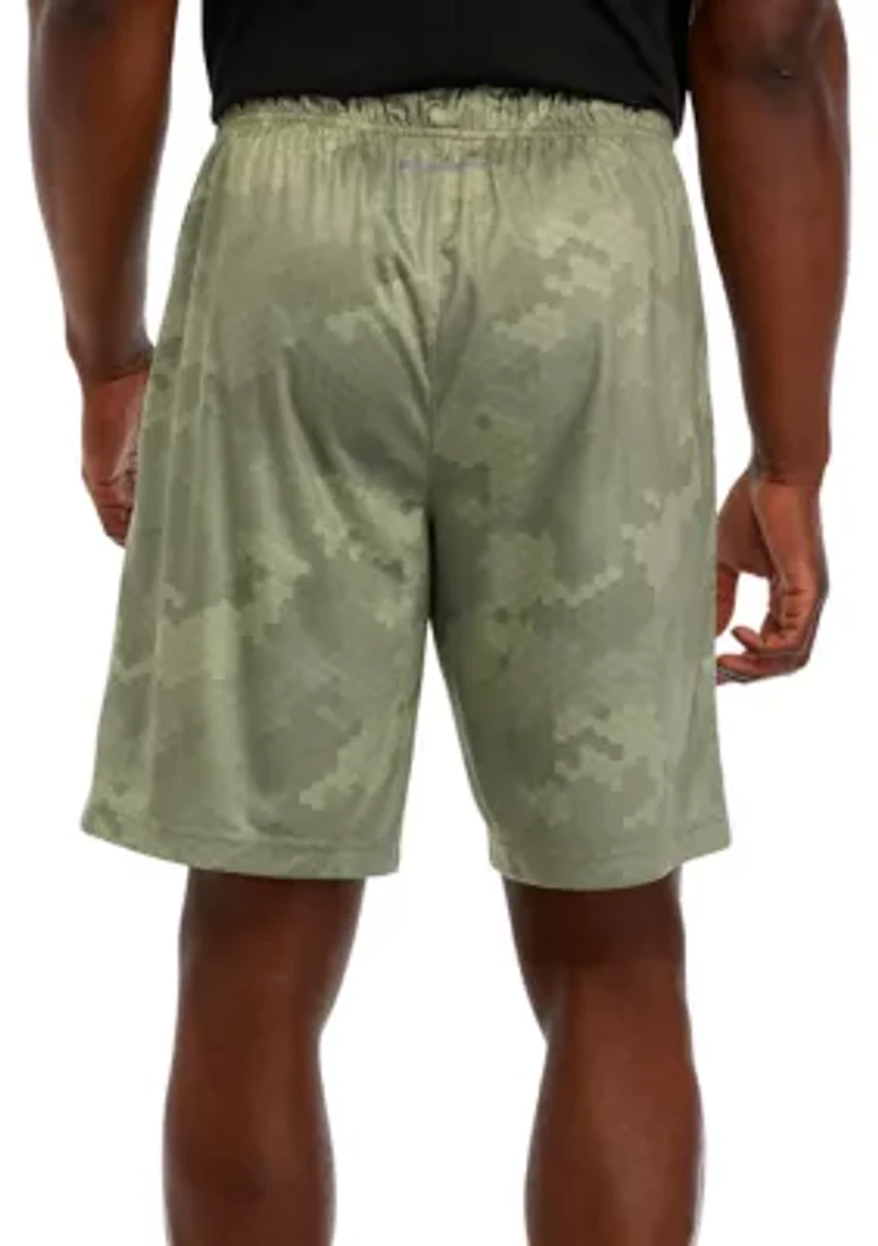 Printed Polyester Shorts