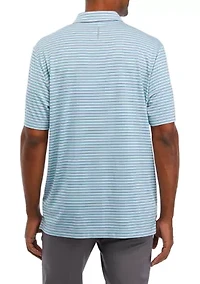 Stripe Brushed Polo Shirt