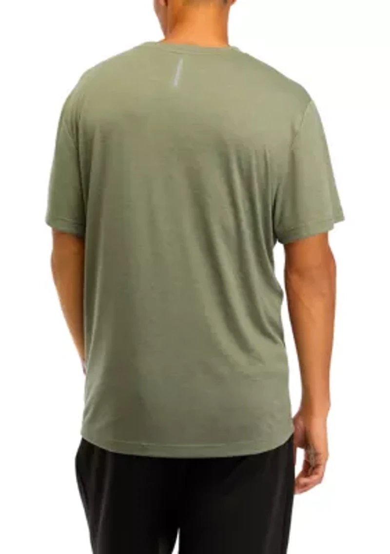 Brushed Crew Neck T-Shirt