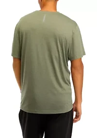 Brushed Crew Neck T-Shirt