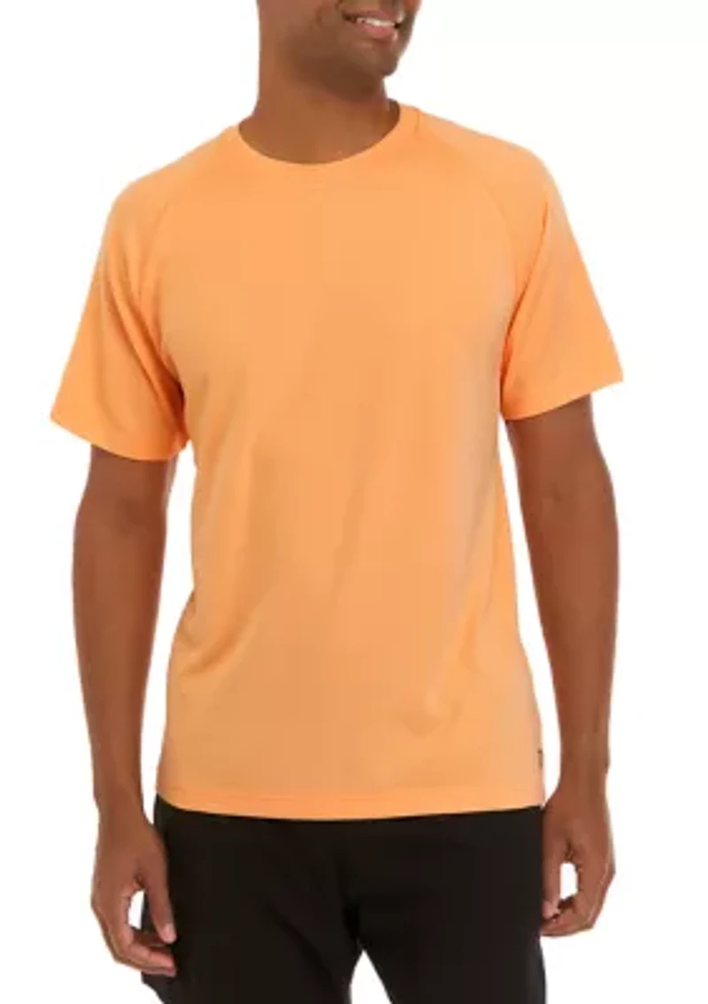 Textured Raglan T-Shirt