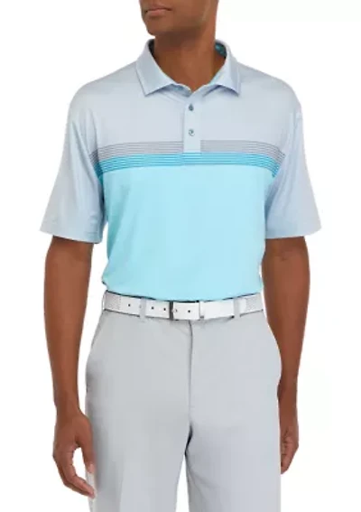 Performance Stripe Polo Shirt