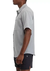 Short Sleeve Hybrid Shirt