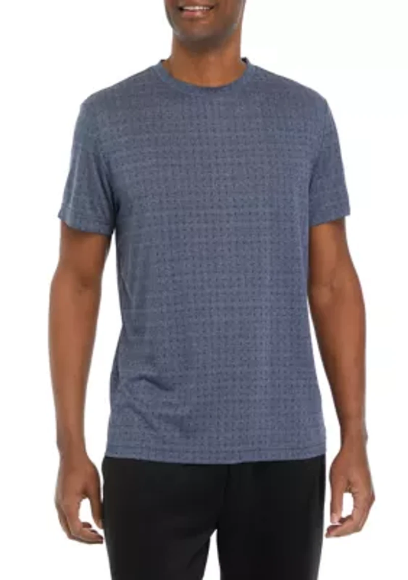 Short Sleeve Jacquard T-Shirt