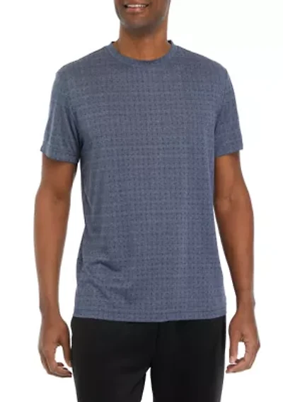 Short Sleeve Jacquard T-Shirt