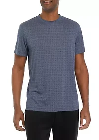 Short Sleeve Jacquard T-Shirt