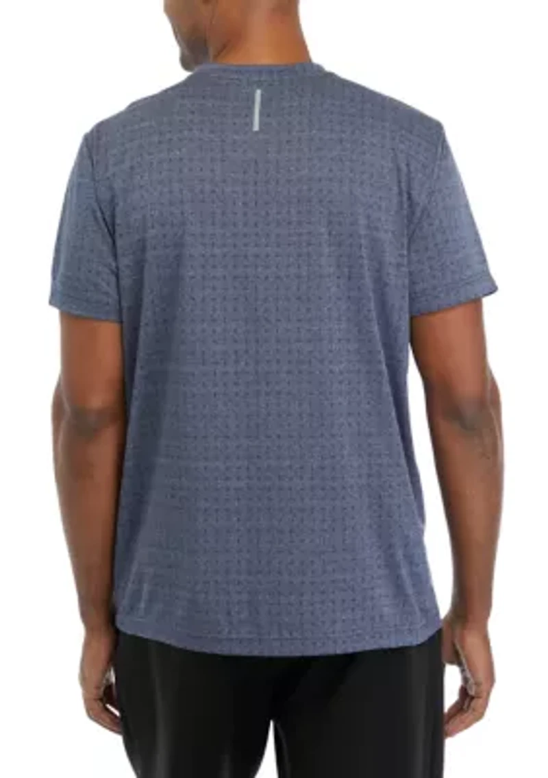 Short Sleeve Jacquard T-Shirt