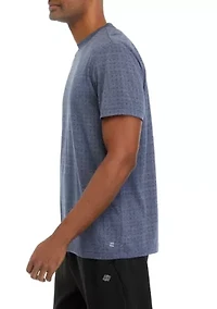 Short Sleeve Jacquard T-Shirt