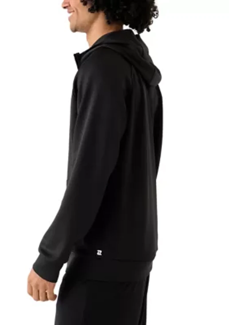 Triple Knit Quarter Zip Hoodie