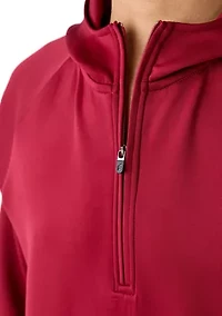 Triple Knit Quarter Zip Hoodie