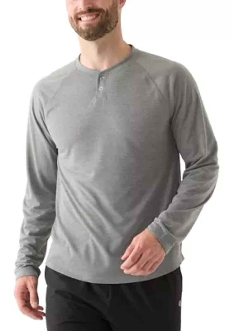 Textured Henley T-Shirt