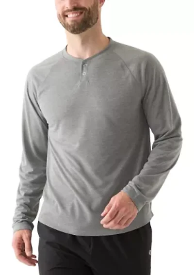 Textured Henley T-Shirt