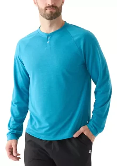 Textured Henley T-Shirt