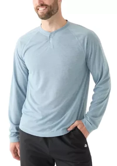 Textured Henley T-Shirt