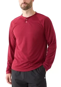 Textured Henley T-Shirt