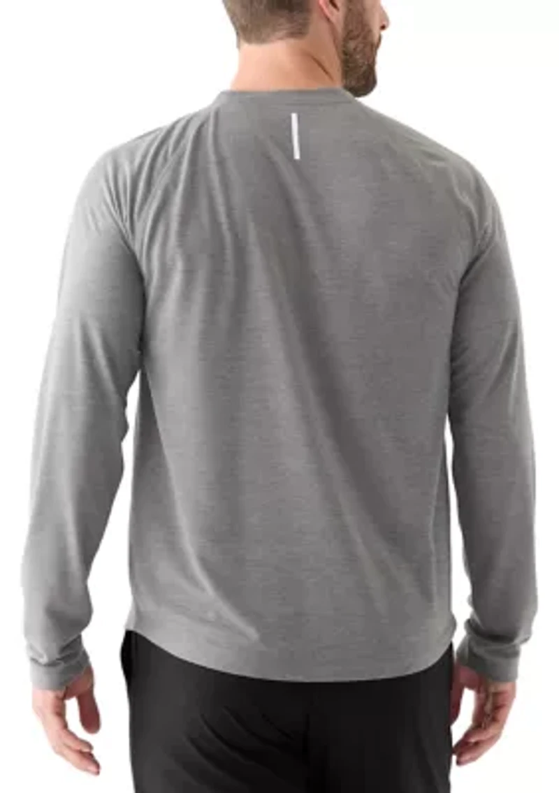 Textured Henley T-Shirt