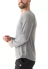 Textured Henley T-Shirt