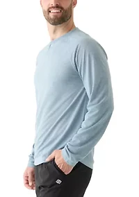 Textured Henley T-Shirt
