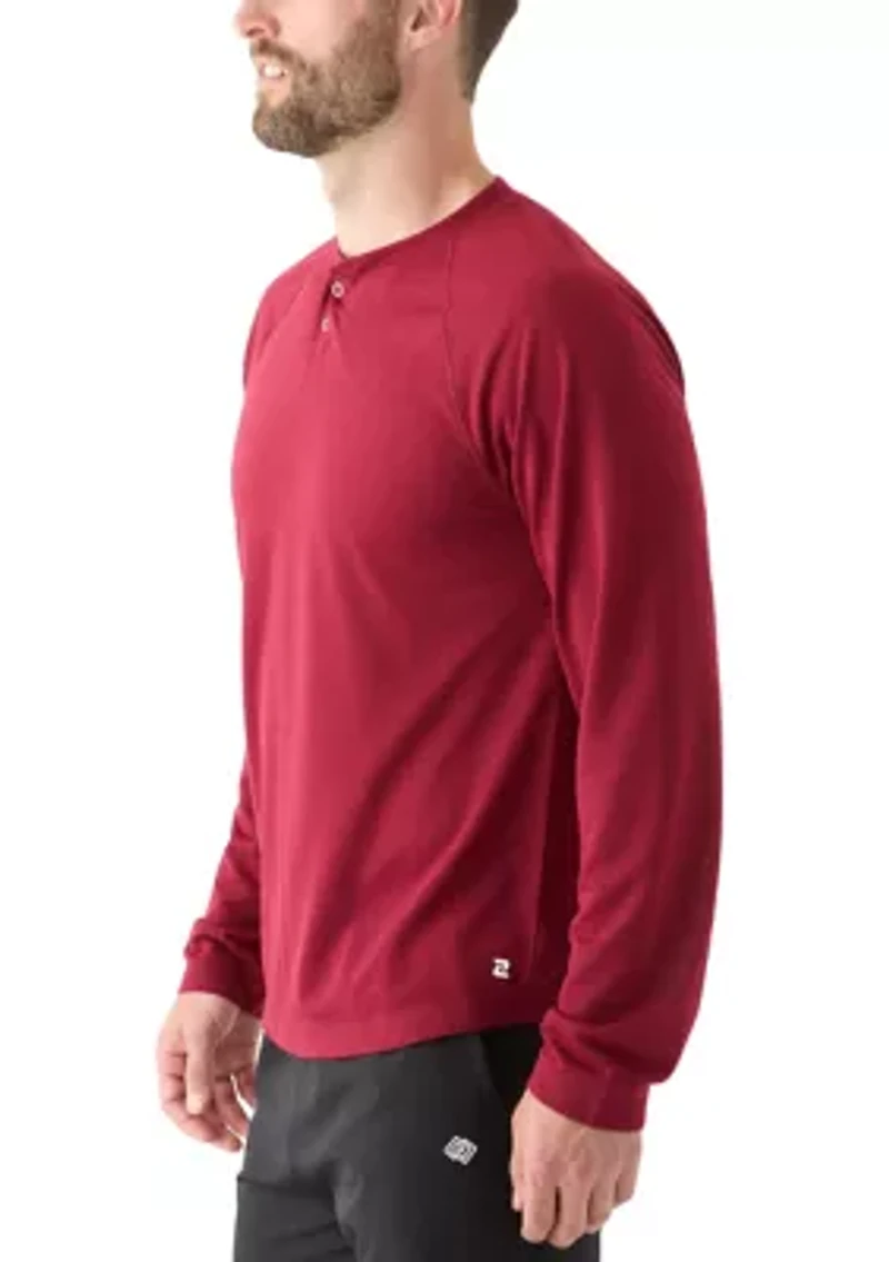 Textured Henley T-Shirt
