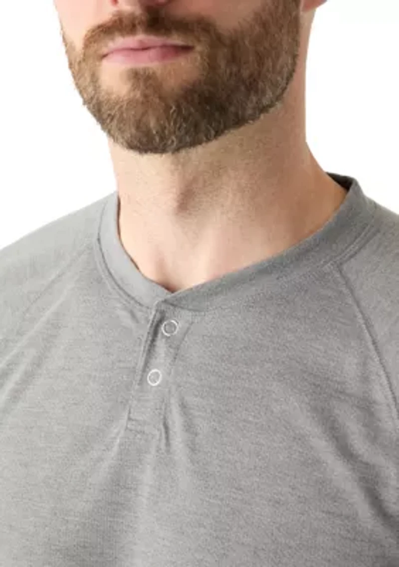 Textured Henley T-Shirt