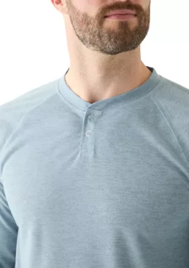 Textured Henley T-Shirt