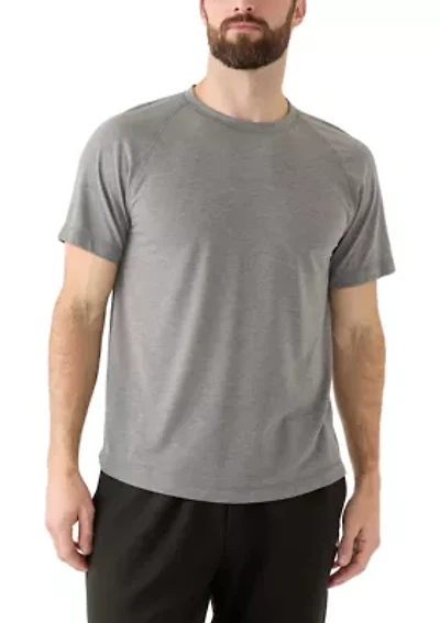 Textured Raglan T-Shirt