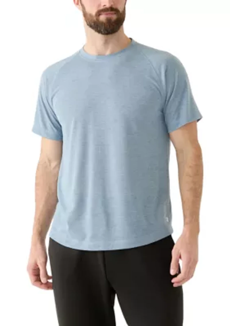 Textured Raglan T-Shirt