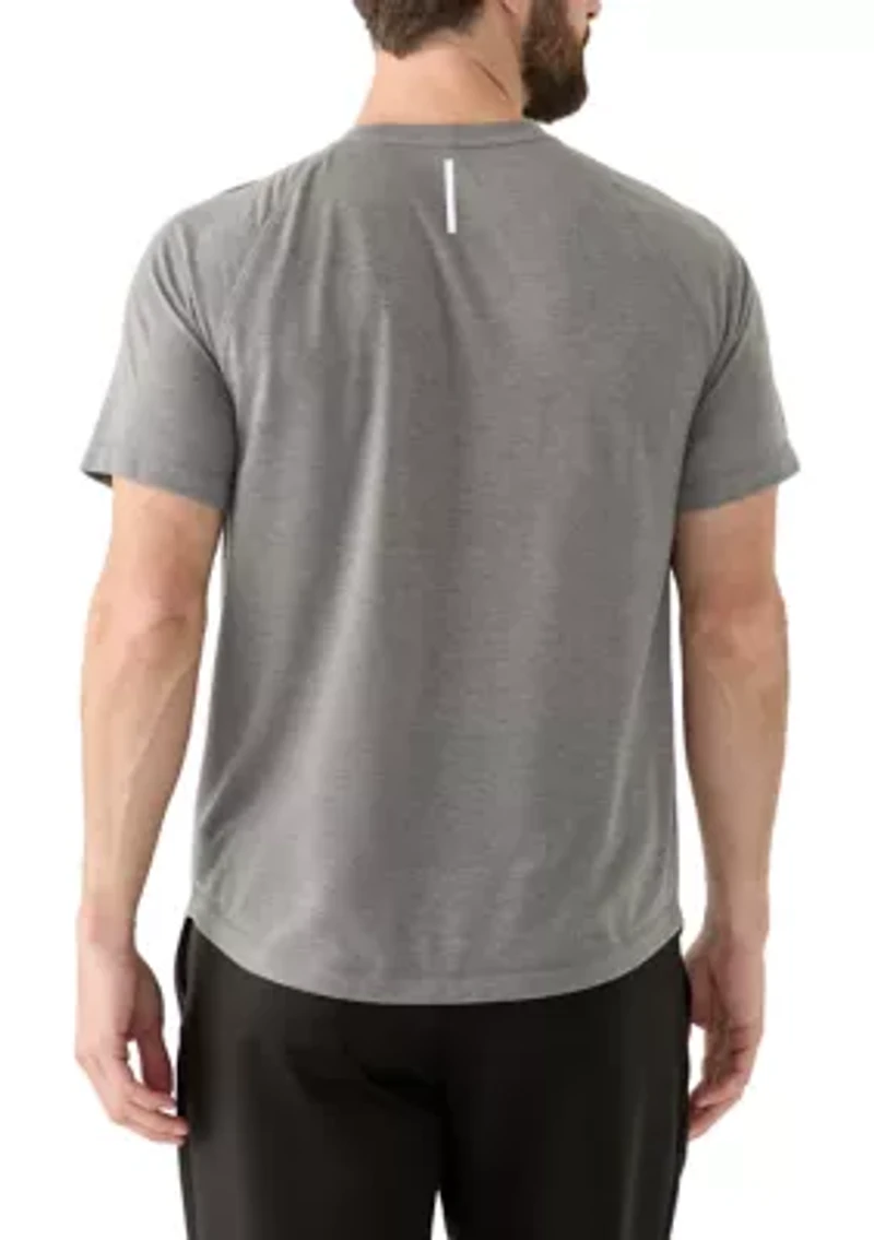 Textured Raglan T-Shirt