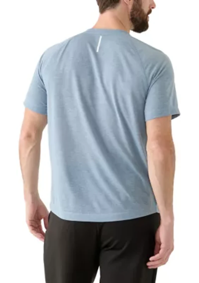 Textured Raglan T-Shirt