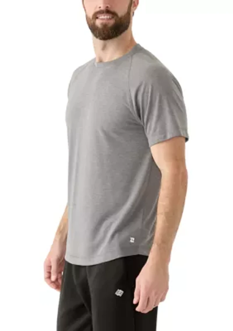 Textured Raglan T-Shirt