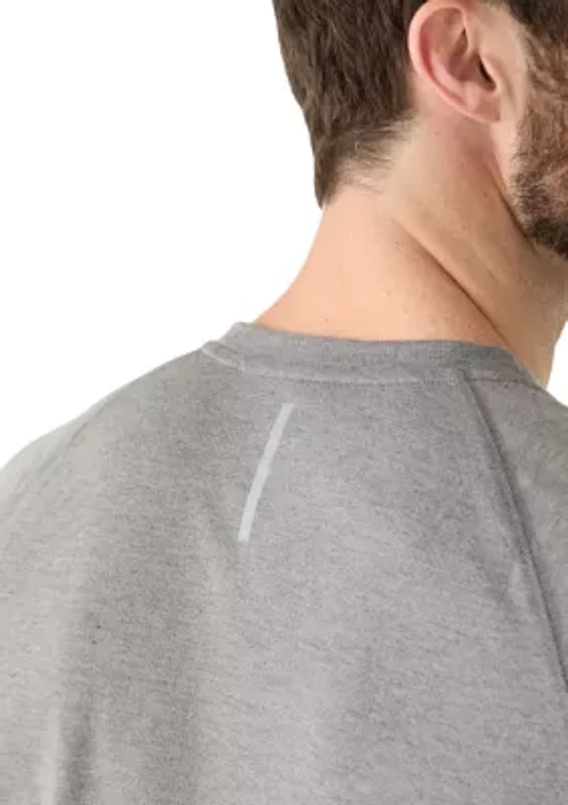 Textured Raglan T-Shirt