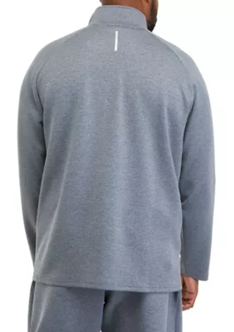 Big & Tall Quarter Zip Pullover