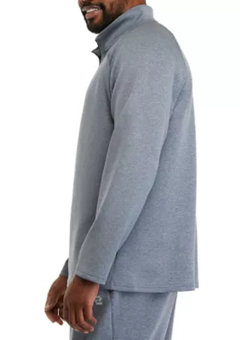 Big & Tall Quarter Zip Pullover