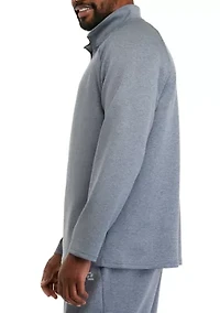 Big & Tall Quarter Zip Pullover