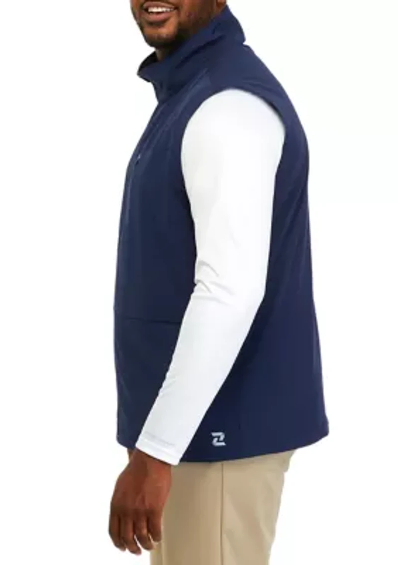 Big & Tall Zippered Vest