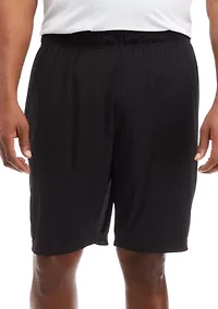 Big & Tall Polyester Shorts