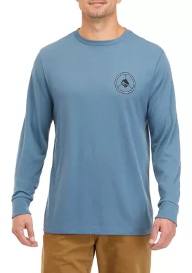 Long Sleeve Holiday Graphic T-Shirt