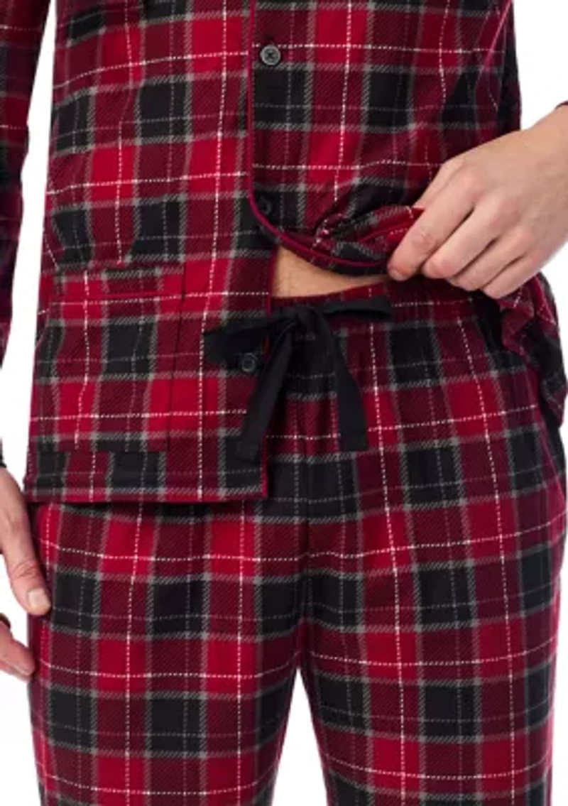 Cozy Lodge Notch PJ Set