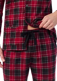 Cozy Lodge Notch PJ Set
